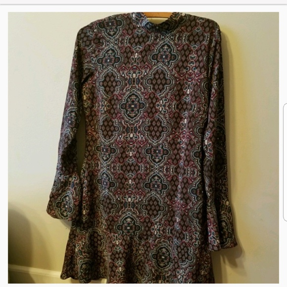 Romeo & Juliet Couture | High Neck Ruffle Dress - Picture 3 of 6